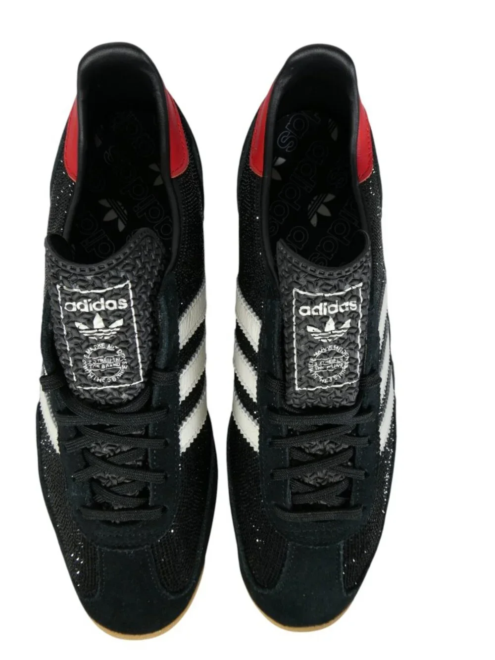 Adidas Women’s SL 72 OG IH9204 Black White Red Size 11 Retro Running Sneaker